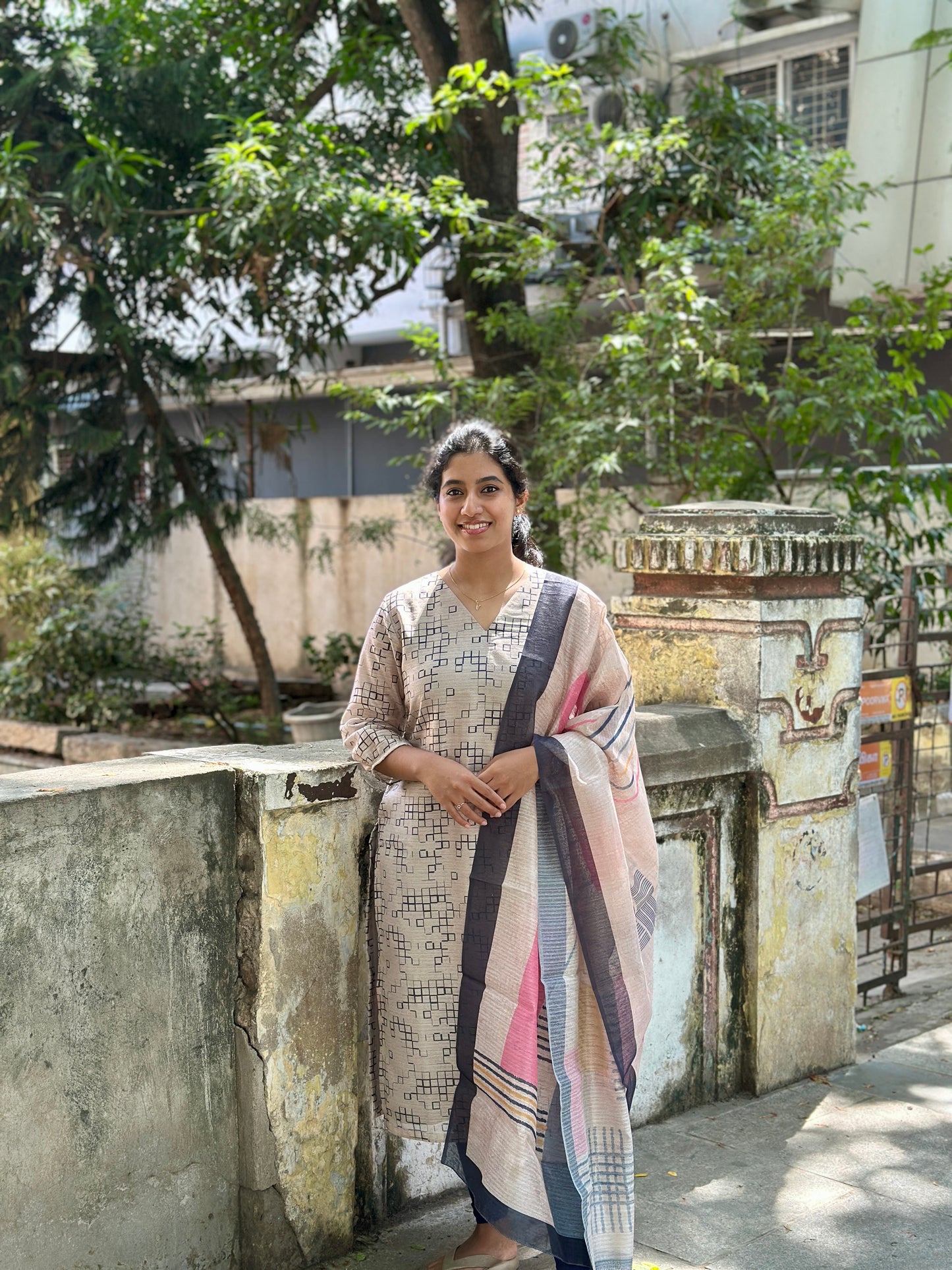 Square Kurta Set
