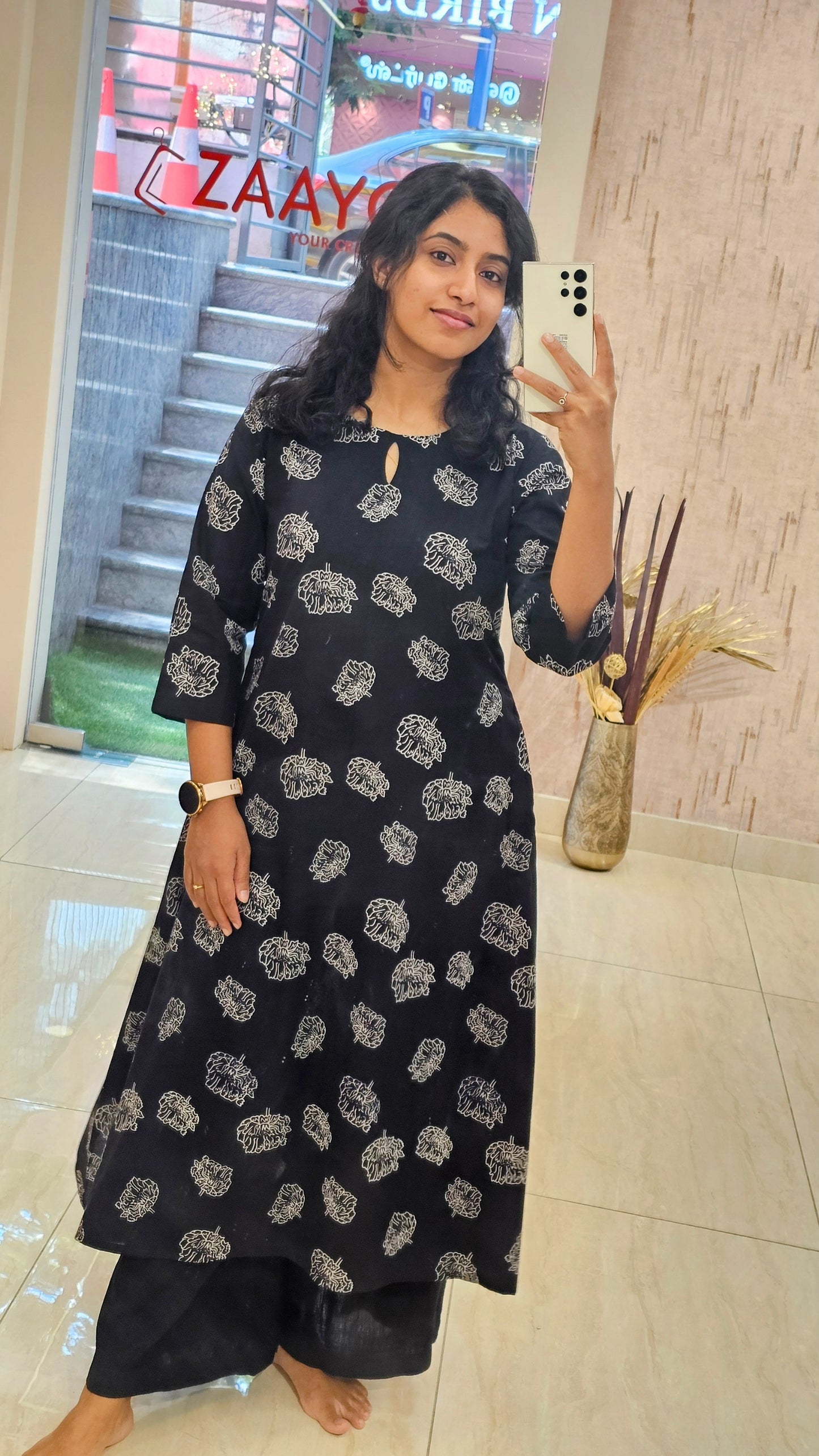 Black Floral
