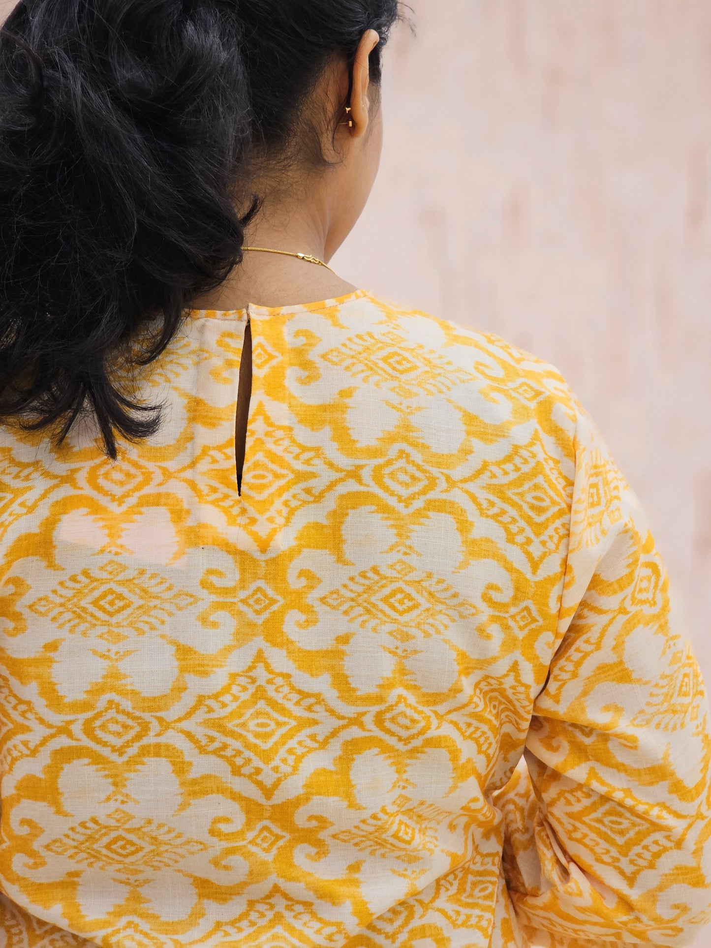 Yellow Collar dress
