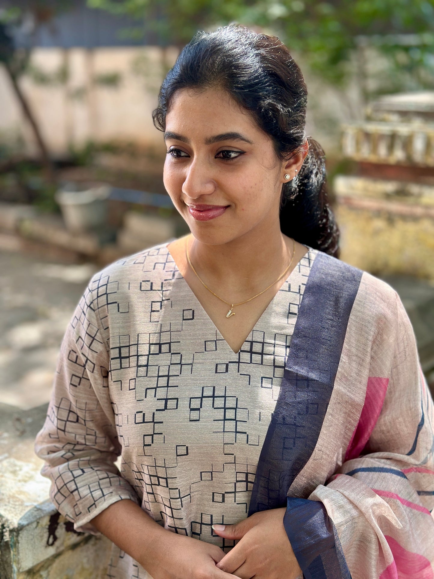 Square Kurta Set