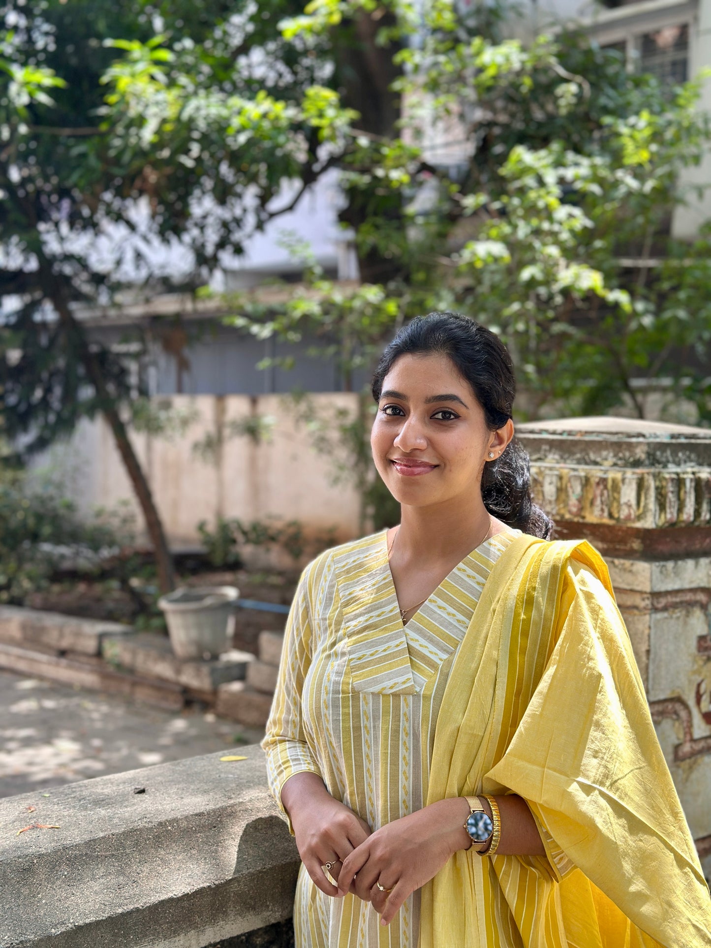 Stripes Handloom set