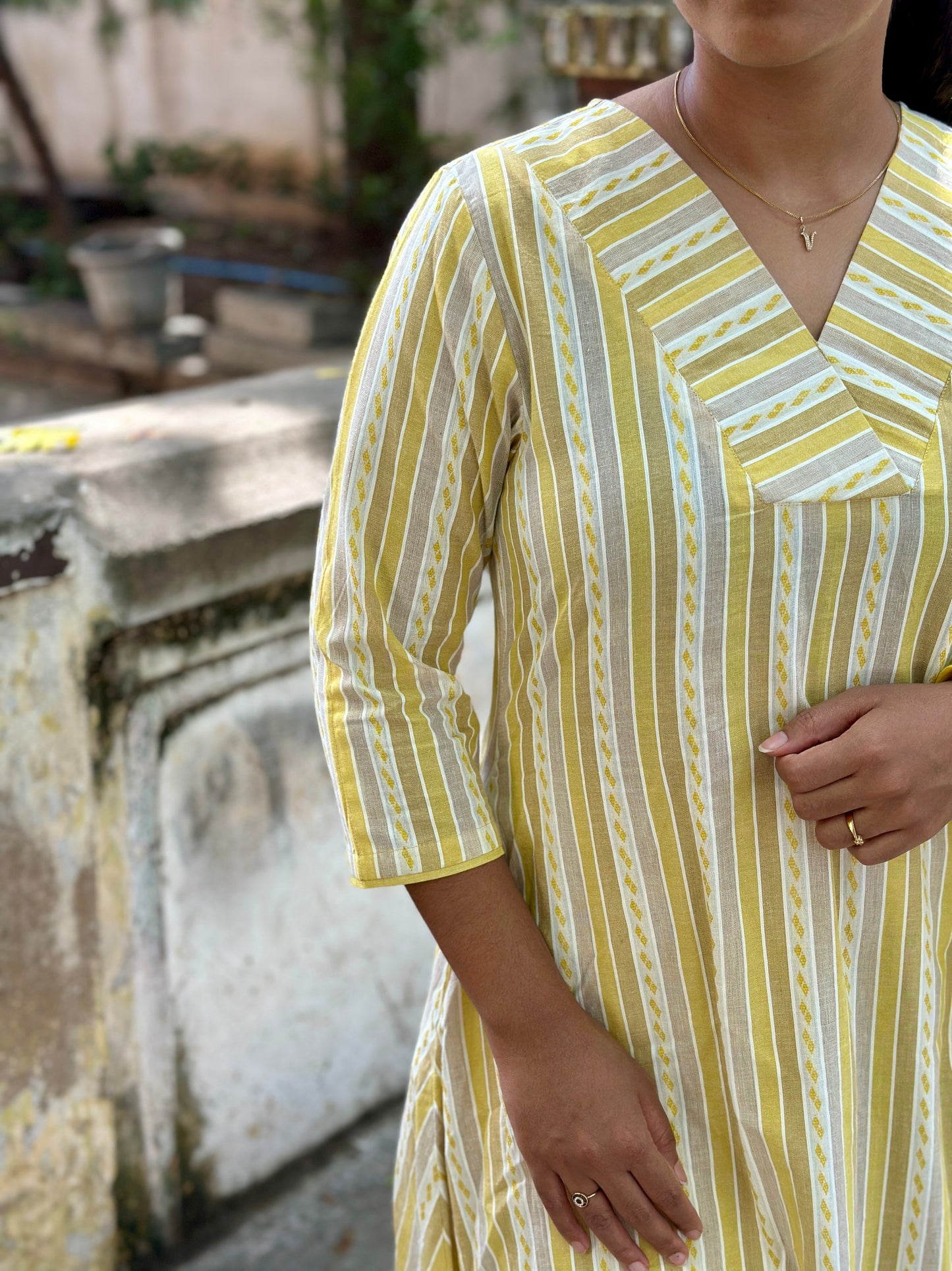 Stripes Handloom set